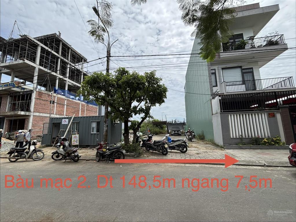 Bán đất mặt tiền bàu mạc 2 ngay biển liên chiểu đà nẵng