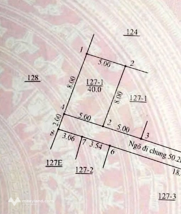 Tìm đâu ra mảnh đất 40m2 xịn sò ngay gần trạm bơm Yên Nghĩa, Đông La, Chương Mỹ