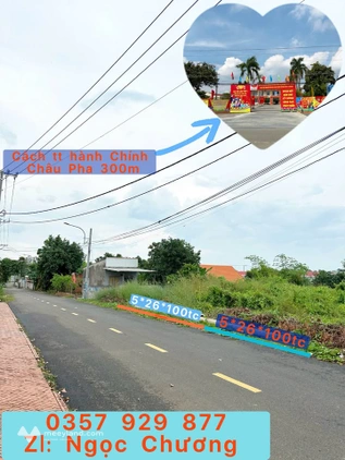 Chính chủ cần bán gấp 2 lô đất liền kề siêu đẹp tại Châu Pha, thành phố Phú Mỹ
