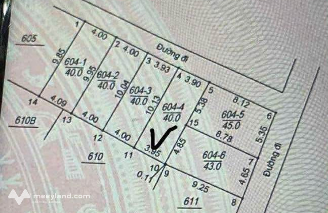 Đất xinh xắn 40m2, ô tô phi thẳng vào nhà, giá chỉ 3 tỷ