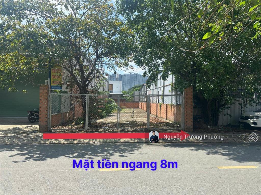 (8x39m) đất mặt tiền kinh doanh đường vp38 nhựa 14m đường thông quốc lộ 13 và bờ bao sông sài gòn