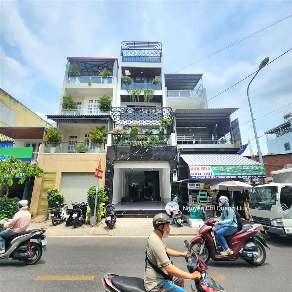 Nhà phố vị trí đắc địa mặt tiền lâm văn bền kinh doanh, văn phòng công ty 4,8m x 19m giá 29,9 tỷ
