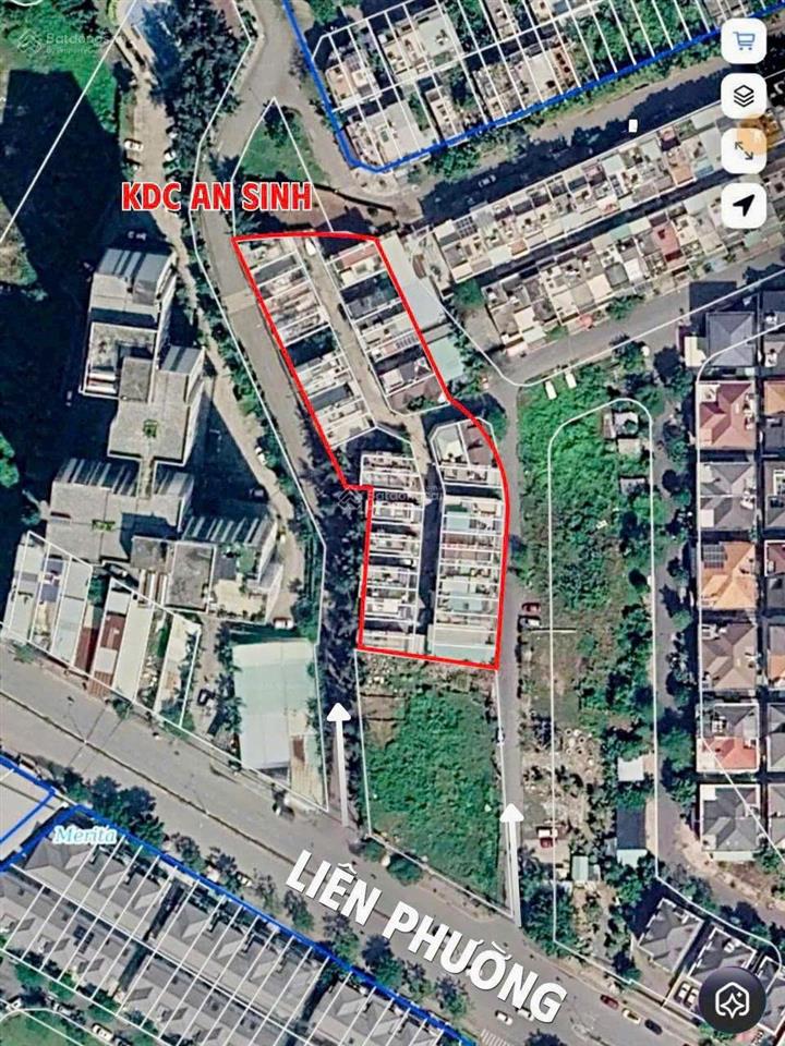 Đường 279 liên phường hiếm có 1 lô đất 2 mặt tiền trước sau giá 6.17tỷ cực kỳ rẻ được xây cao tầng