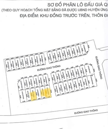 Đất đấu giá xịn sò, nhỉnh 3 tỷ, gần KCN Ứng Hòa!