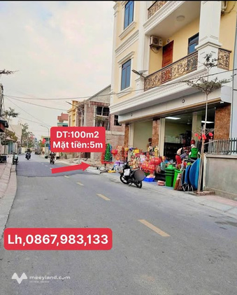 Bán gấp đất 100m2, mặt tiền 5m, gần KCN lớn tại Kim Bảng, Hà Nam