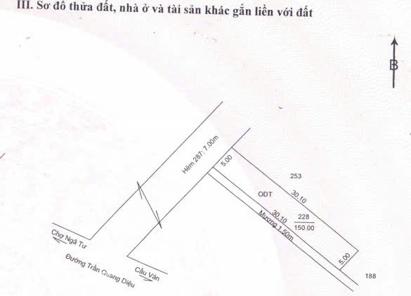 Bán gấp nền 150m2 full thổ cư, hẻm 7m Trần Quang Diệu, Cần Thơ - Giá 2.95 tỷ