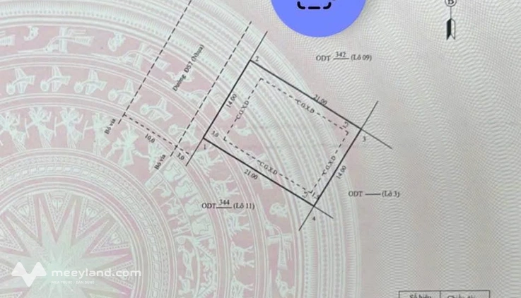 Bán đất lớn Nhơn Phú, Quy Nhơn - 588m², mặt tiền 28m, giá 14.5 tỷ