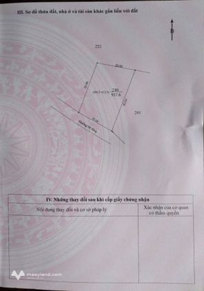 Bán gấp lô đất nền 1000m² mặt tiền 25m tại Đăk Lăk, sổ đỏ thổ cư
