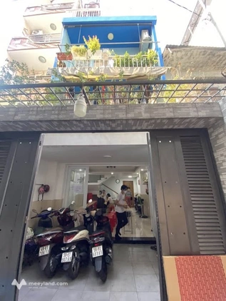 Nhà Lê Văn Sỹ, Quận 3 80m2, 4 tầng, sổ vuông A4, 8 tỷ - Xe hơi đỗ cửa