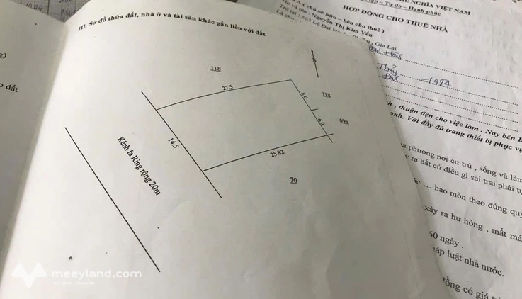 Đất Mỹ Thạch 3, Chư Sê - Diện tích khủng, giá hời, chủ cần tiền bán gấp