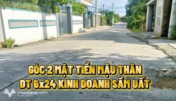 Góc 2 mặt tiền Mậu Thân, kinh doanh đỉnh cao, giá 2,68 tỷ