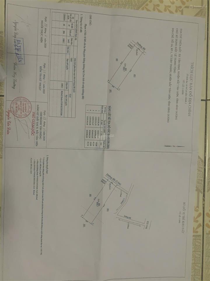 Cần bán đất trồng cây lâu năm tại đường tân định 39, diện tích 1080 m2, giá 1.16 tỷ