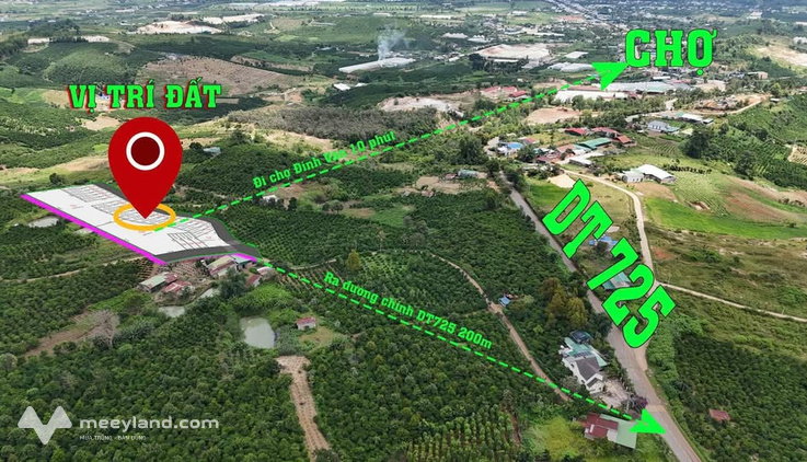 Bán đất xinh xinh, giá hời hời, chỉ 1,65 tỷ, sở hữu 3200m2