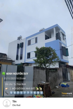 Nhà Phú Xuân 2 căn, 3 tầng, hàng hot tại Trần Hưng Đạo, Thái Bình