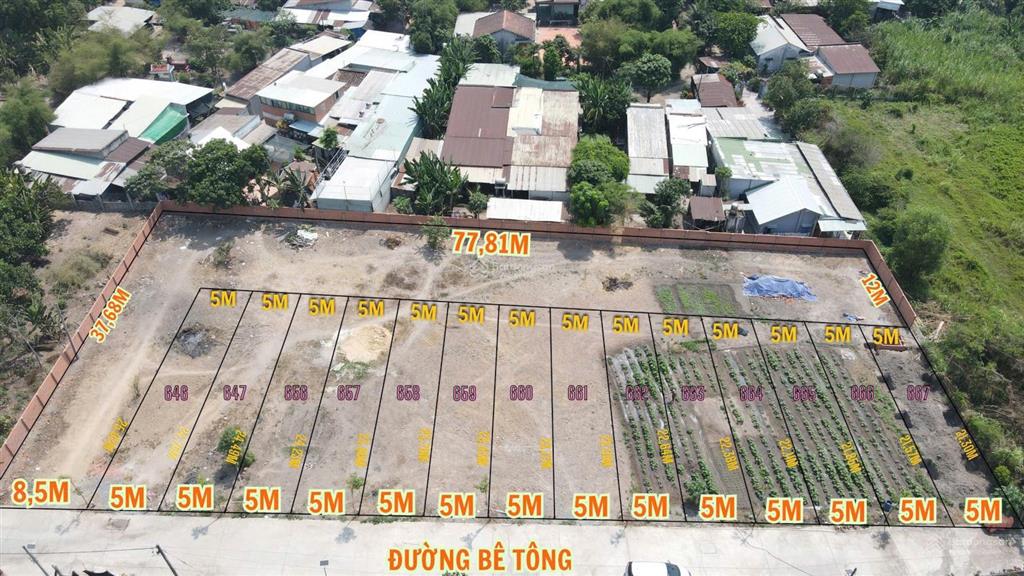 1,35 tỷ 1 lô đất 100m2 full thổ cư củ chi, tp. hcm
