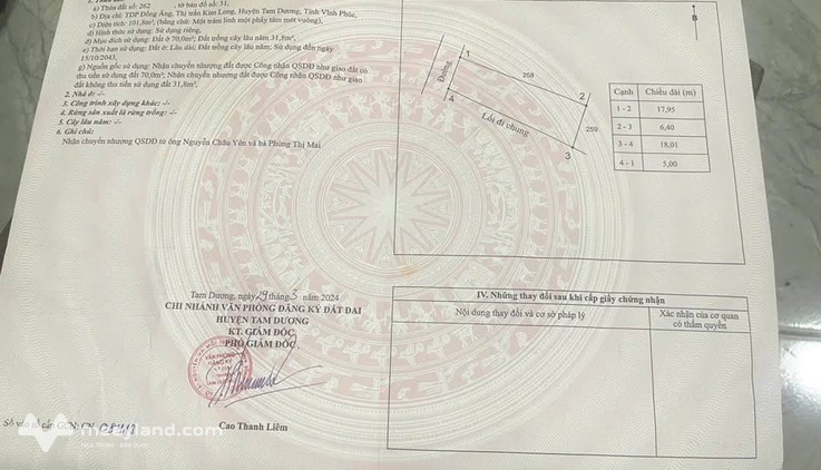 Siêu phẩm 2 mặt tiền Đồng Ăng, Kim Long, 1,3 tỷ
