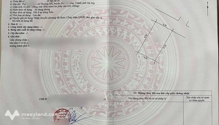 Đất Thượng Mỗ, vuông vắn, ô tô vào nhà, giá chỉ nhỉnh 3 tỷ