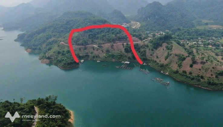 Đất vàng Thung Nai, Hòa Bình, view hồ triệu đô, tiềm năng thương mại dịch vụ