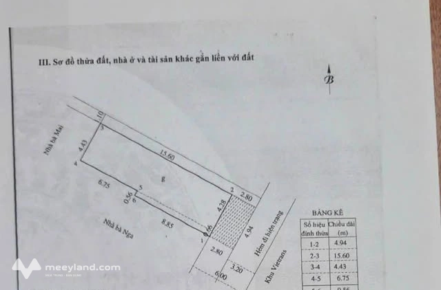 Nhà 2 mặt đường Hoàng Văn Thụ, Quy Nhơn - Diện tích 73.8m2, giá 4.5 tỷ