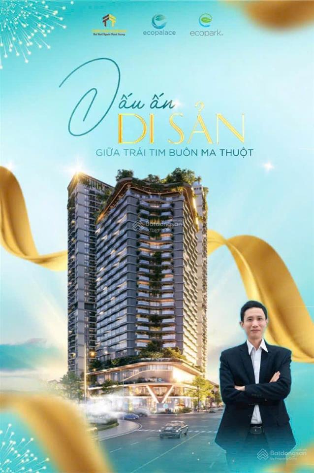 Bán căn hộ ecopalace buôn ma thuột căn 3 ngủ giá 3,7 tỷ