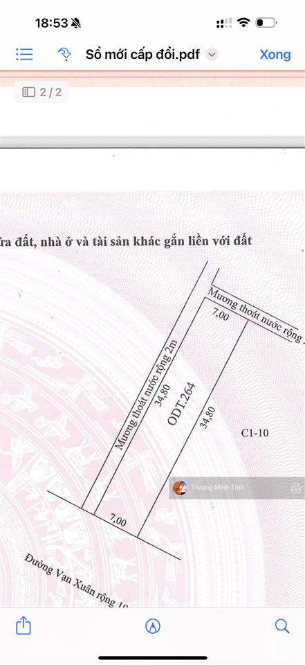 Bán cả 3 lô liền kề đường vạn xuân, hội an, vị trí đẹp, đường rộng 19 m, dt 730,8 m² mặt tiền 27m