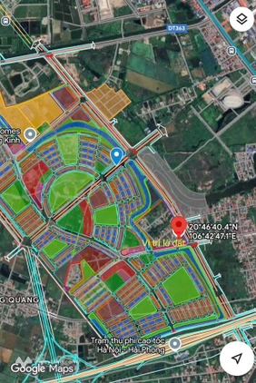 Lô đất vàng hơn 900 triệu, liền kề Vinhomes Dương Kinh, đón đầu quy hoạch Cầu Rào 3