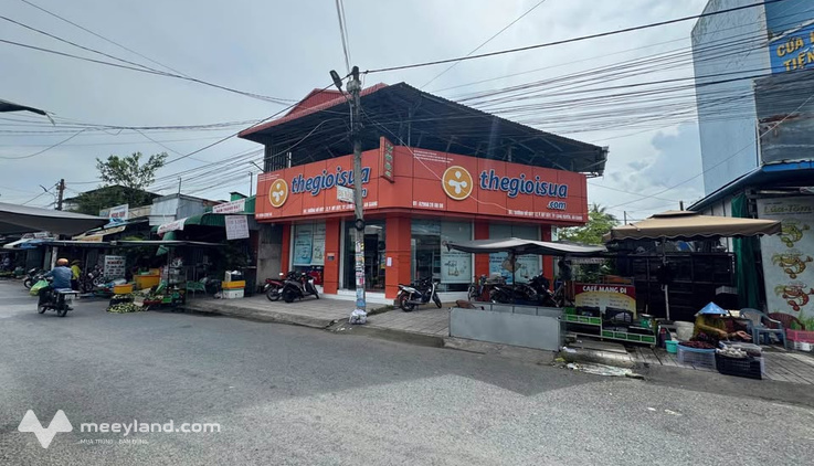 Cho thuê mặt bằng kinh doanh 2 mặt tiền tại chợ Mỹ Quý