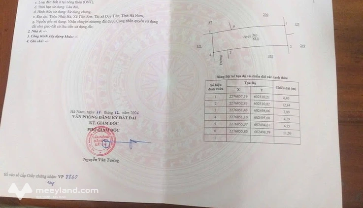 Bán đất vàng Hà Nam, 68m2 mặt tiền rộng, gần Hoàng Thành Thăng Long
