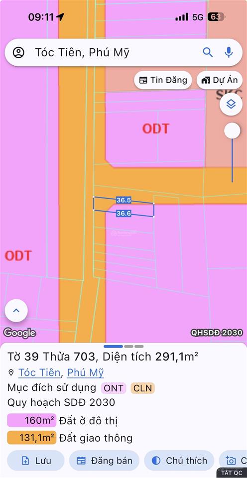 Cần bán gấp đất tóc tiên phú mỹ giá ngộp