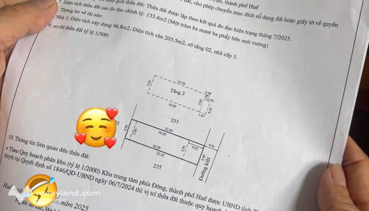 Nhà 2 tầng kiệt oto 135m2, 4 ngủ gần chợ An Cựu, Thành phố Huế - Giá tốt
