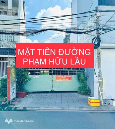 Bán đất mặt tiền đường Phạm Hữu Lầu, Bình Thủy, Cần Thơ, diện tích 257m2, giá 6.5 tỷ