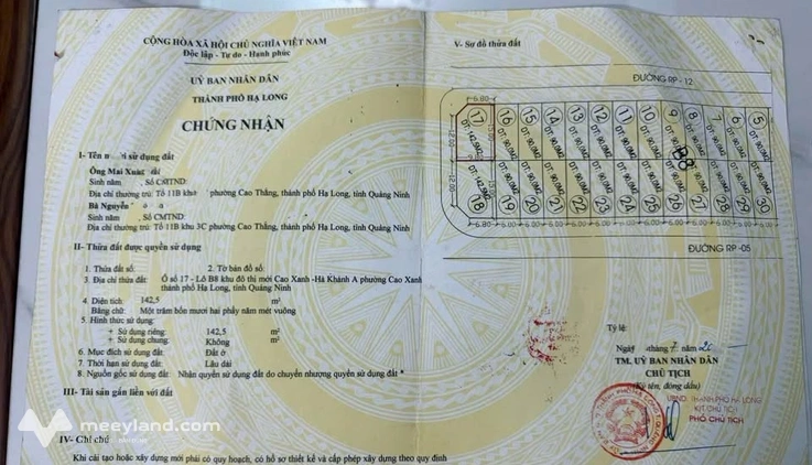 Ô góc cực phẩm Hà Khánh A - Diện tích khủng, nở hậu tài lộc