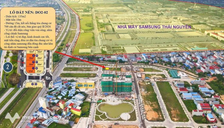 Đất nền Khu đô thị Yên Bình K-Town, Phổ Yên - Đầu tư sinh lời vượt trội