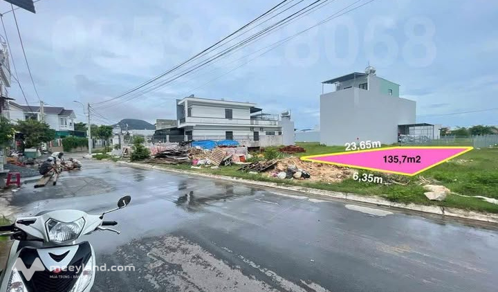 Bán đất thổ cư khu phố Qui Hậu, phường Tuy Hoà, Phú Yên, diện tích 135,7m2