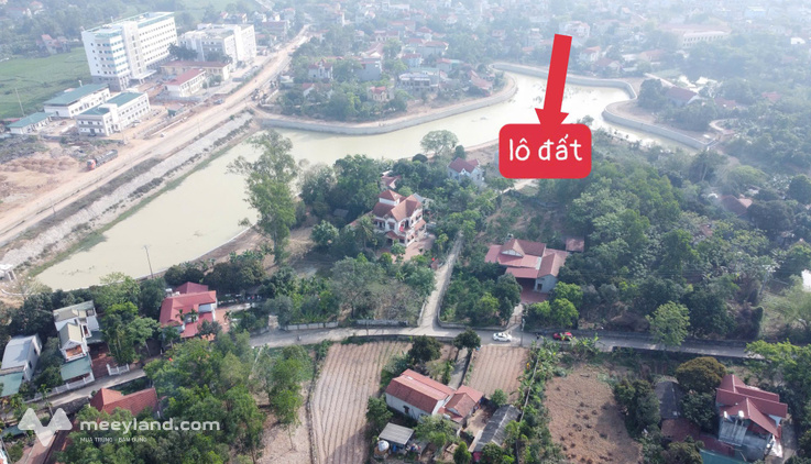 Đất vàng Lập Thạch 156m2, mặt tiền 7m, gần hồ điều hòa, giá hời 1,3 tỷ
