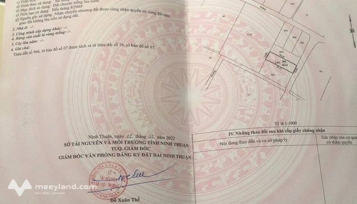 Cơ hội sở hữu ngay lô đất siêu rộng 303m2 tại Văn Hải, Ninh Thuận