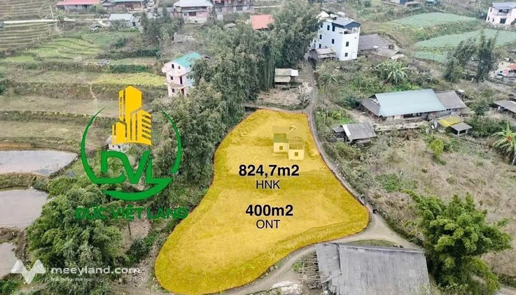 Đất Sapa view suối, 3 mặt tiền, tiềm năng homestay cực khủng