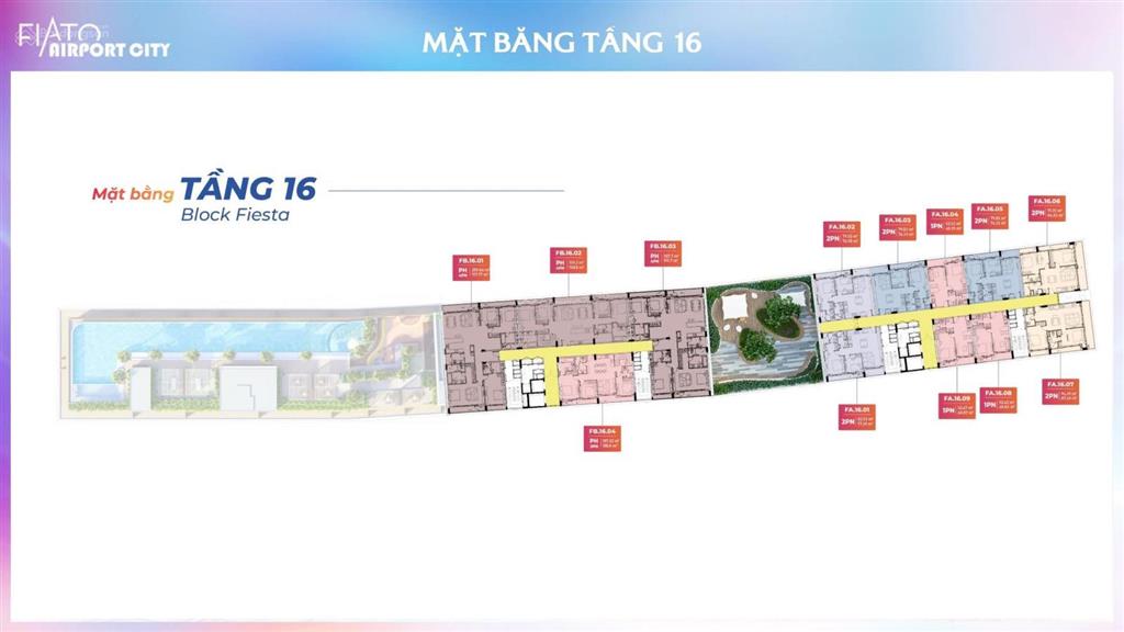 Căn hộ fiato airport city, 2 phòng ngủ, 79m², tầng cao, view cực đẹp, giá gốc cđt, tt theo tiến độ