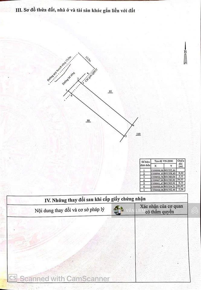 Mặt tiền đường mai thị dõng phường bắc nha trang. diện tích 350,1m2 (331,6 m2 đất ont). đất