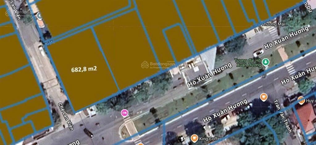 Bán lô góc 2mt hồ xuân hương và chế lan viên, tiềm năng nhất khu vực
