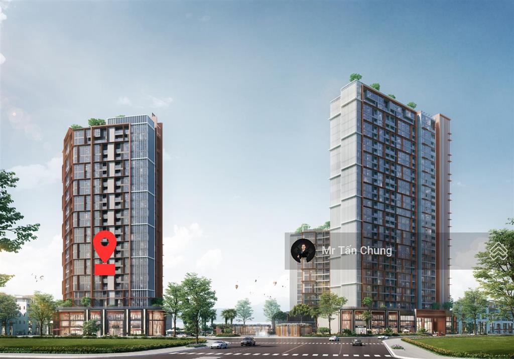 Căn 1pn+ tầng trung view thành phố diện tích 46,5m2 giá 3,65 tỷ