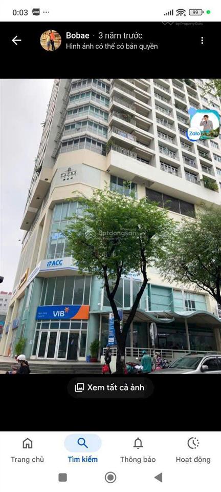 Chính chủ cần bán căn hộ chung cư 86 tản đà court apartment