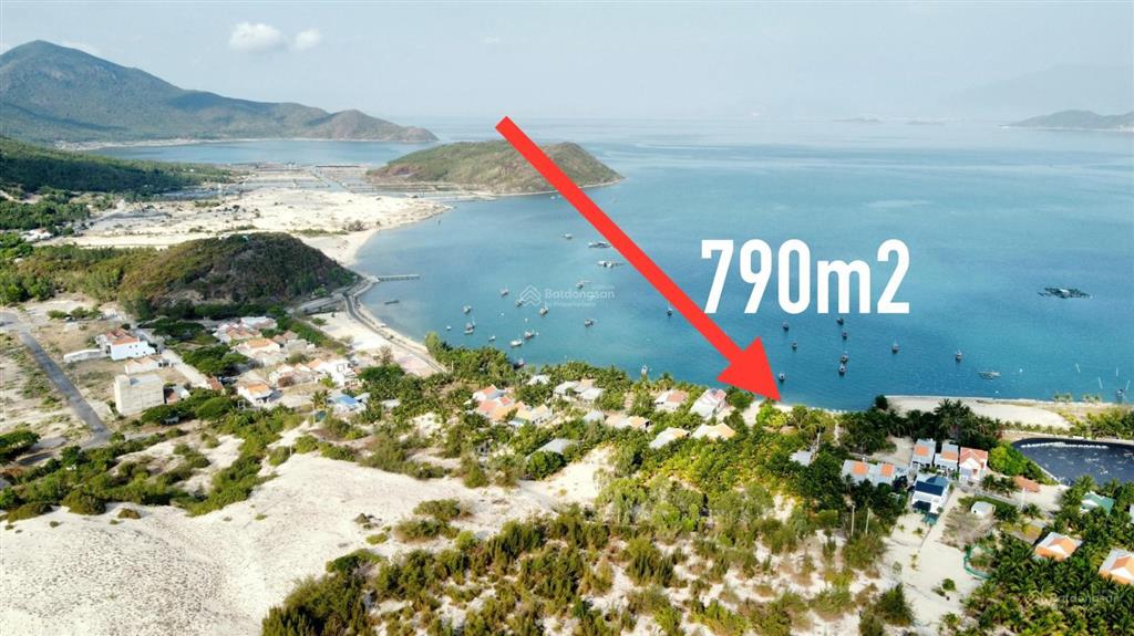 Đất thổ cư 790m2 giáp biển bắc vân phong