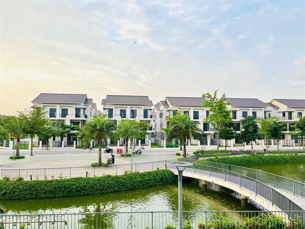 Biệt thự song lập riverside 225m2 giá từ 75tr/m2 mua ký trực tiếp chủ đầu tư