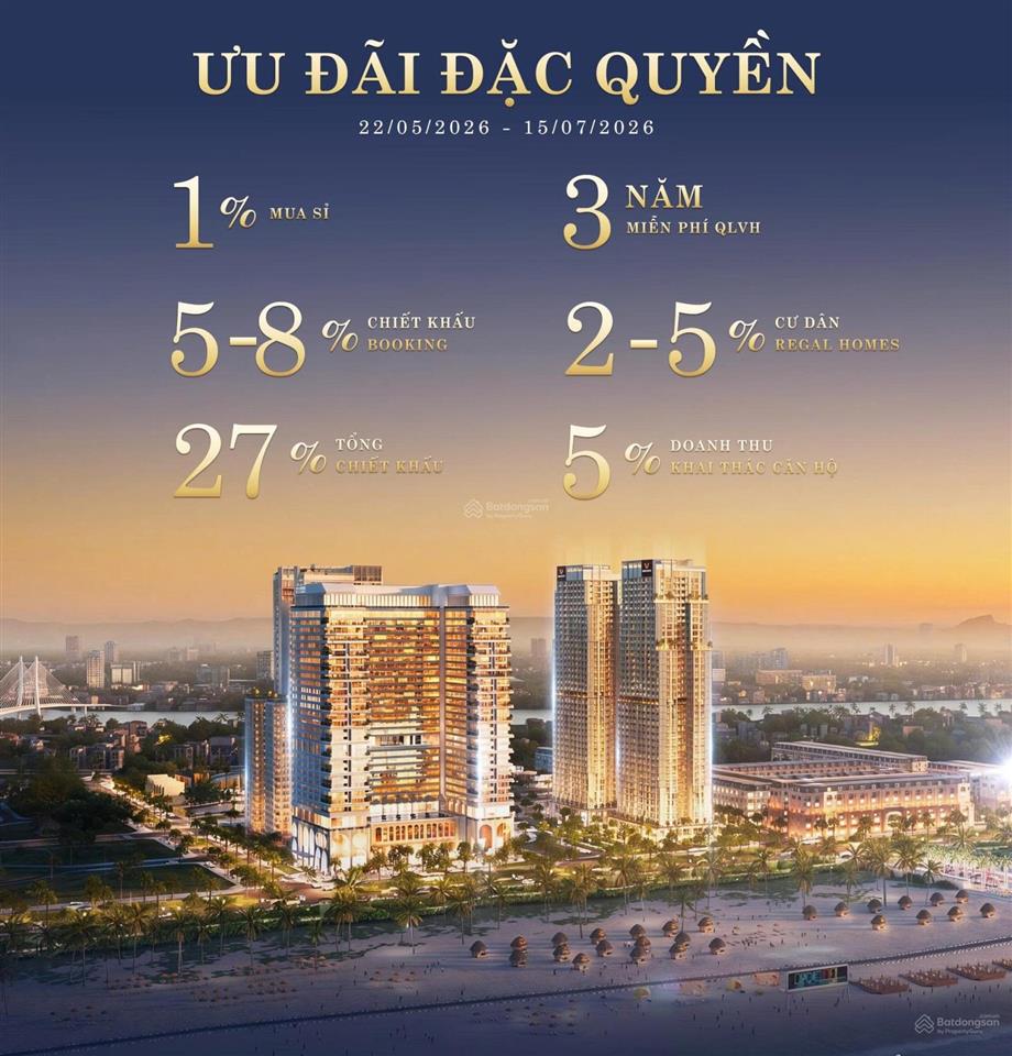 Cơ hội siêu hiếm sở hữu căn studio mặt biển chỉ từ 250 triệu