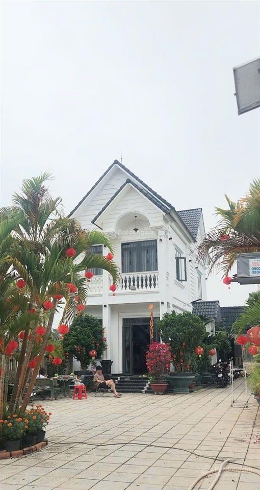 Bán biệt thự đã hoàn công, mặt tiền đường đỗ đăng tuyển, xã an nhơn tây 15x58m=925m2, giá 13,5 tỷ