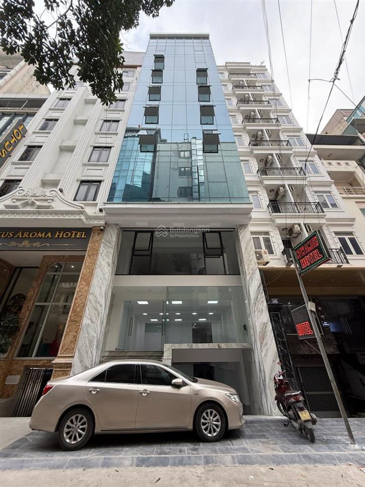 Giảm 10 tỷ... văn phòng mới tinh 110m2 x 9 tầng cho thuê 150tr phố hoàng ngân