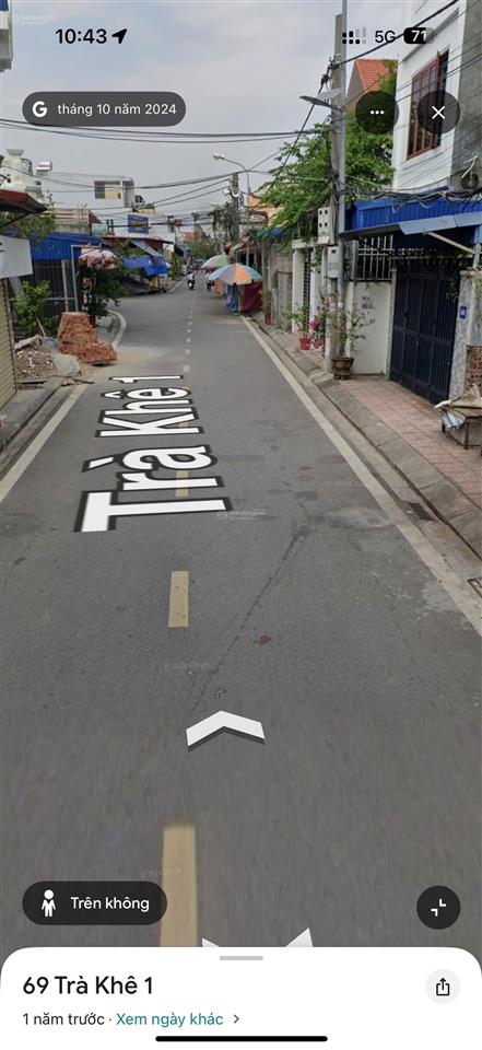 Bán nhà riêng tại số 44 chợ trà khê, 2,15 tỷ, 50m2, giá siêu hời!
