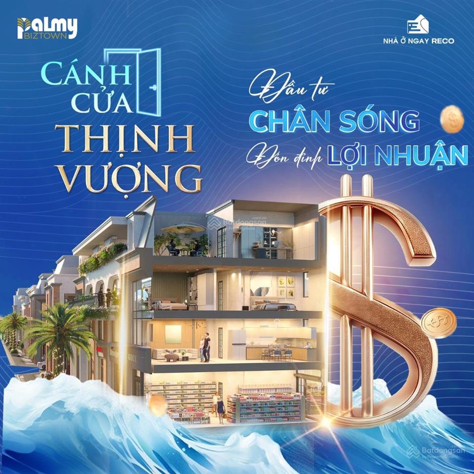 Bán liền kề 81m2 palmy biztown đối diện kđt vinhomes olympic giá tốt nhất khu vực
