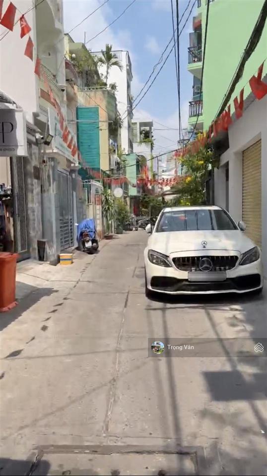 Hẻm xe hơi 4,8m hòa hưng sổ 42,9m² đất dân cư nhà cũ 3 tầng btct. giá tốt 7,5 tỷ